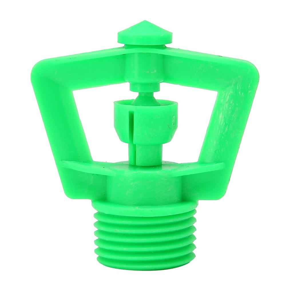 10PCS G1/2 Male Thread Irrigation Sprinkler 360 Degree Lawn Sprinkler Garden Lawn Irrigation