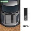 Виниловая наклейка-полосы на капот из углеродного волокна для Land Rover Defender 110 2026 2025 L663 2024 2023 2022 2021
