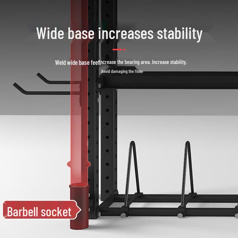 Multi-functional Kettlebell and Yoga Storage Rack