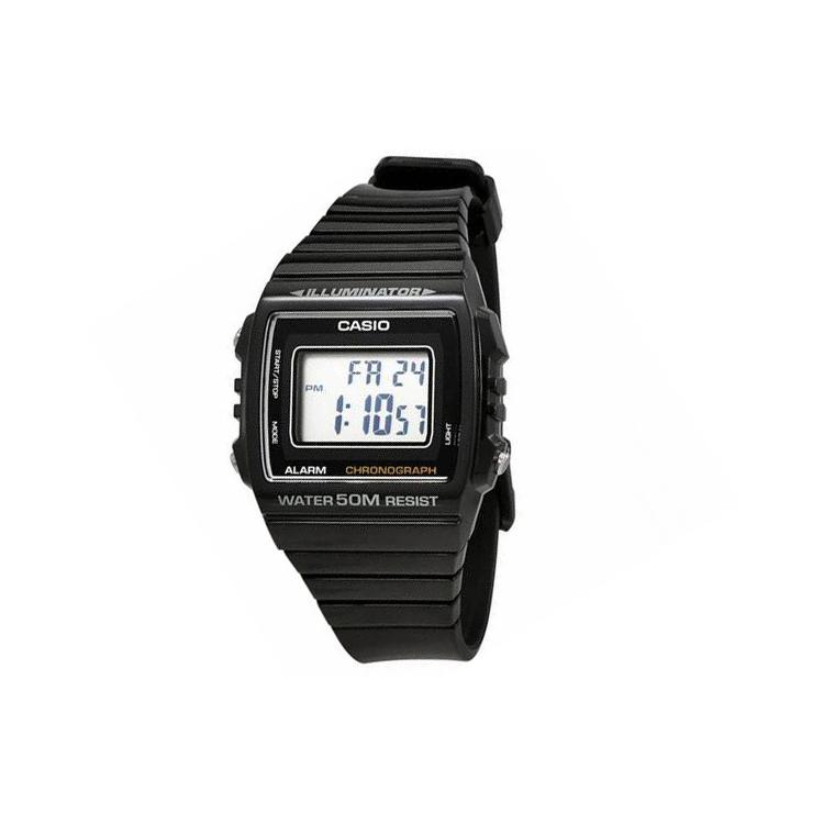 Casio Унисекс Парные Настольные Серии Белые Часы W-215H-1AJH&W-215H-7AJH