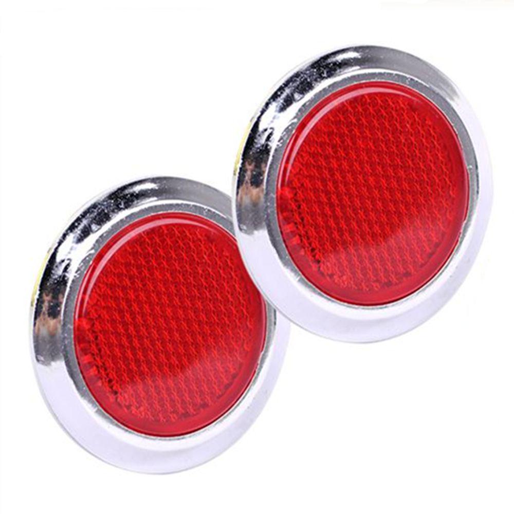 Покрытые красные автомобильные самоклеящиеся предупреждающие светоотражающие наклейки, отражатель, светоотражающие полосы