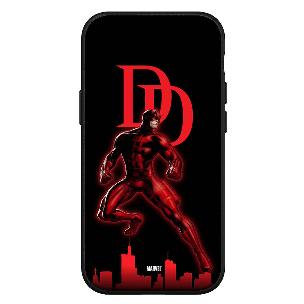 Для iPhone 16 15 Xiaomi Redmi Note 13 12 11 Pro Max X 9 14 XR Samsung Galaxy A16 S24 S23 Plus Huawei OPPO Daredevil Marvel Comics чехол для телефона Superhero