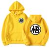 Newest Japanese Anime Hoodie Cosplay Saiyan Son harajuku Goku Pocket Hooded Sweatshirts Hoodies Men Women