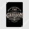 Beer The Garrison Peaky Blinders Metal Signs Classic Cinema Garage Plates Club Bar Tin Sign Posters