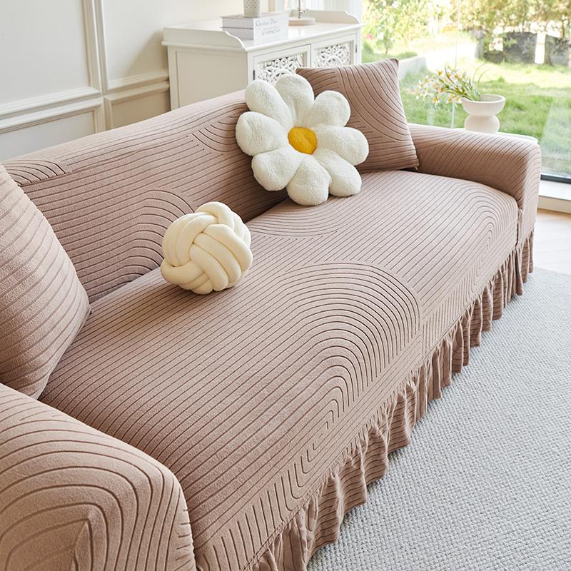 Чехол для дивана Все включено Универсальный чехол Эластичный Европейский стиль Универсальный Старомодный Защита от царапин кошек Стиль для четырех сезонов