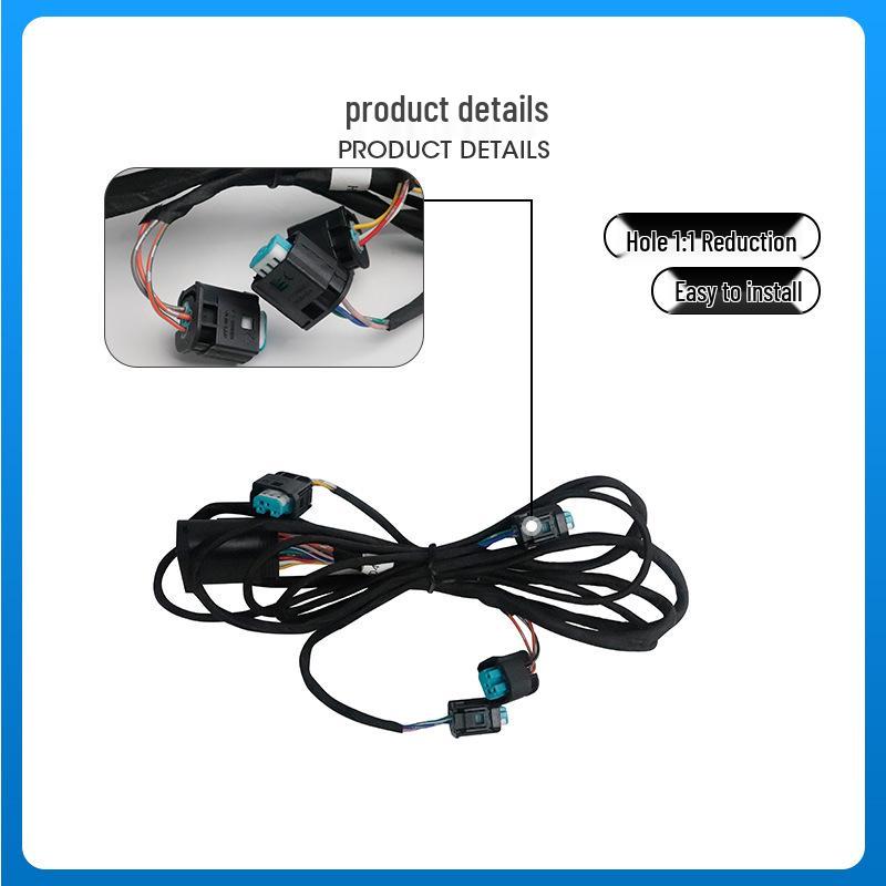 Совместимо с 03-11 BMW 5 серии E60 Передний бампер Жгут проводов датчиков парковки 520/525 (61126928362).