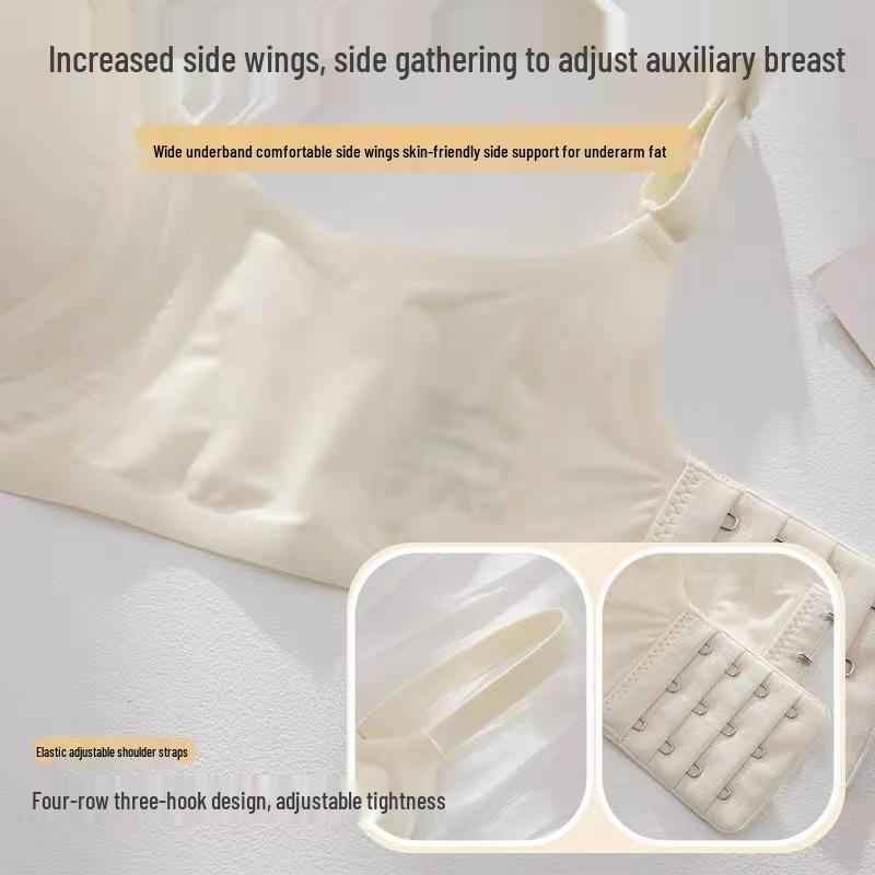 Бесшовный бюстгальтер пуш-ап для женщин: Мягкая, Беспроводная Поддержка против Провисания для Маленькой Груди