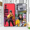 V-Valorant Killjoy Soft Phone Case for Samsung A17 A37 A57 A16 A26 A36 A56 A15 A25 A35 A55 A14 A24 A34 A54 A13 A23 A33 A53 A52 A