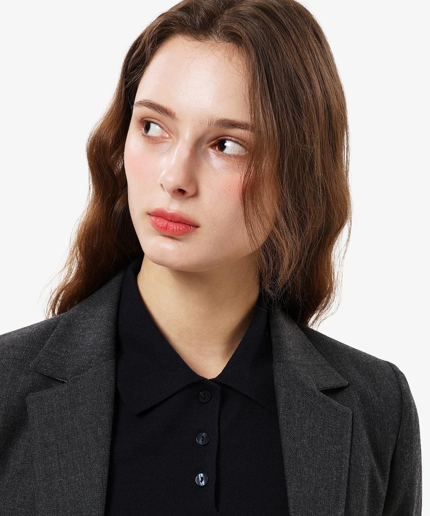LACOSTE Женская приталенная куртка из смесовой шерсти Bf732E-56N 050