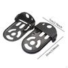 Bicycle Rear Pedals Flat Lightweight Multipurpose Nonslip Thickened Stable Footrest Folding