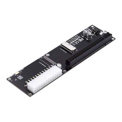 Chenyang Адаптер карты расширения PCI Express Oculink 8i на 16X с питанием ATX 24pin для внешней видеокарты SSD SFF-8611/8612 PCI-E &