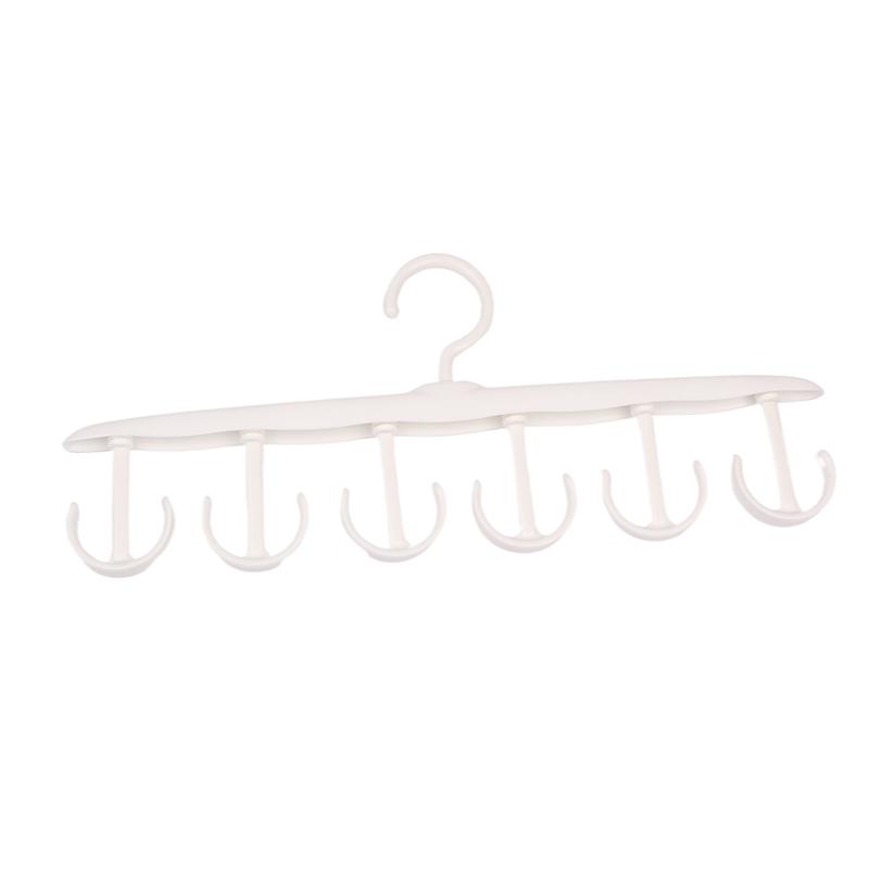 Вешалка для бюстгальтера для шкафа, вращающаяся на 360°, многофункциональная стойка с крючком для рубашки, шляпы, поясной сумки, экономящая место, стойка для хранения жилета