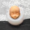 Q Version Clay Head Sculpey 3D Facial Mould Doll Modification Accessories Baby Face Silicone Molds