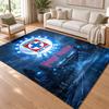 CruzAzul Custom Name Personalized Rug Non‑Slip Doormat Floor Carpet Housewarming Birthday Gift for Family Friends