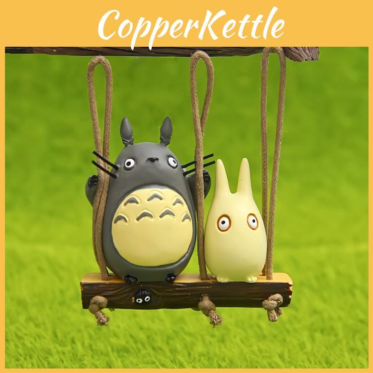 Мой сосед Тоторо Качели Кошка Сцена Мини Модель Украшение Для Подарка