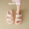 Augustine Platform Slippers Women's New Summer Wear In 2025, a Pedal of Pink Beach Sandals with a Skirt