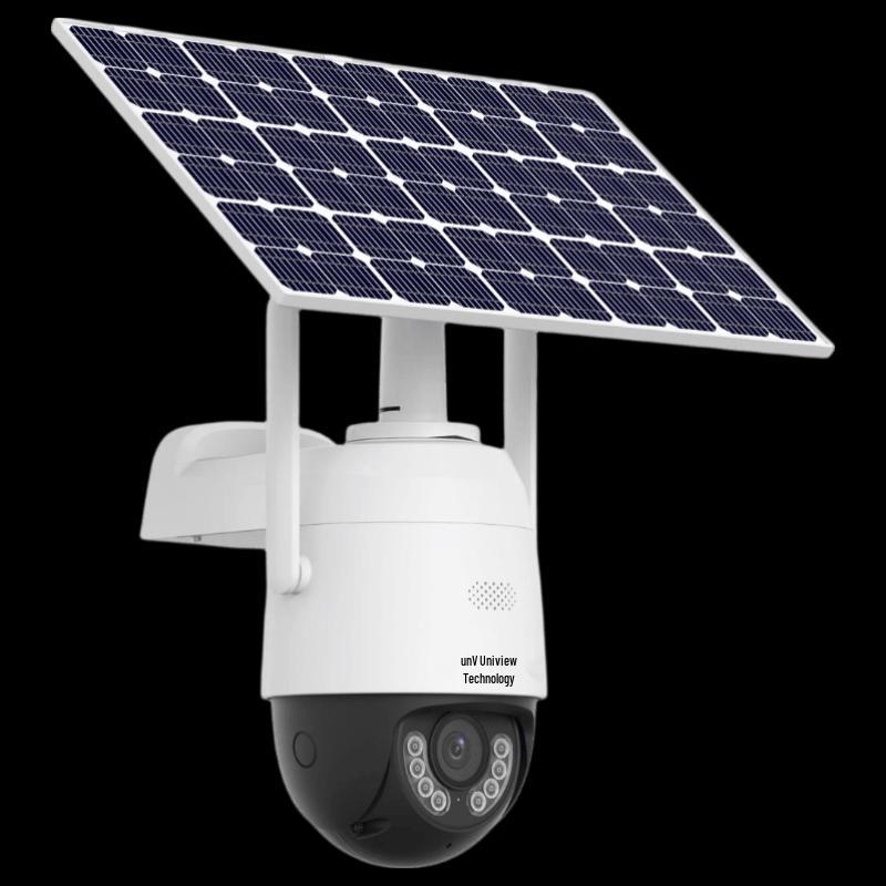 Uniview AOV Series 4MP Solar 4G PTZ Security Camera CN plug (adapter included)