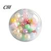 Non-toxic Sensory Toy Beads Pinch Ball, Highly Elastic Soft TPR Stress Portable Ball Relief Toy, Decompression Squeeze for Kids Adults Mini Fidget