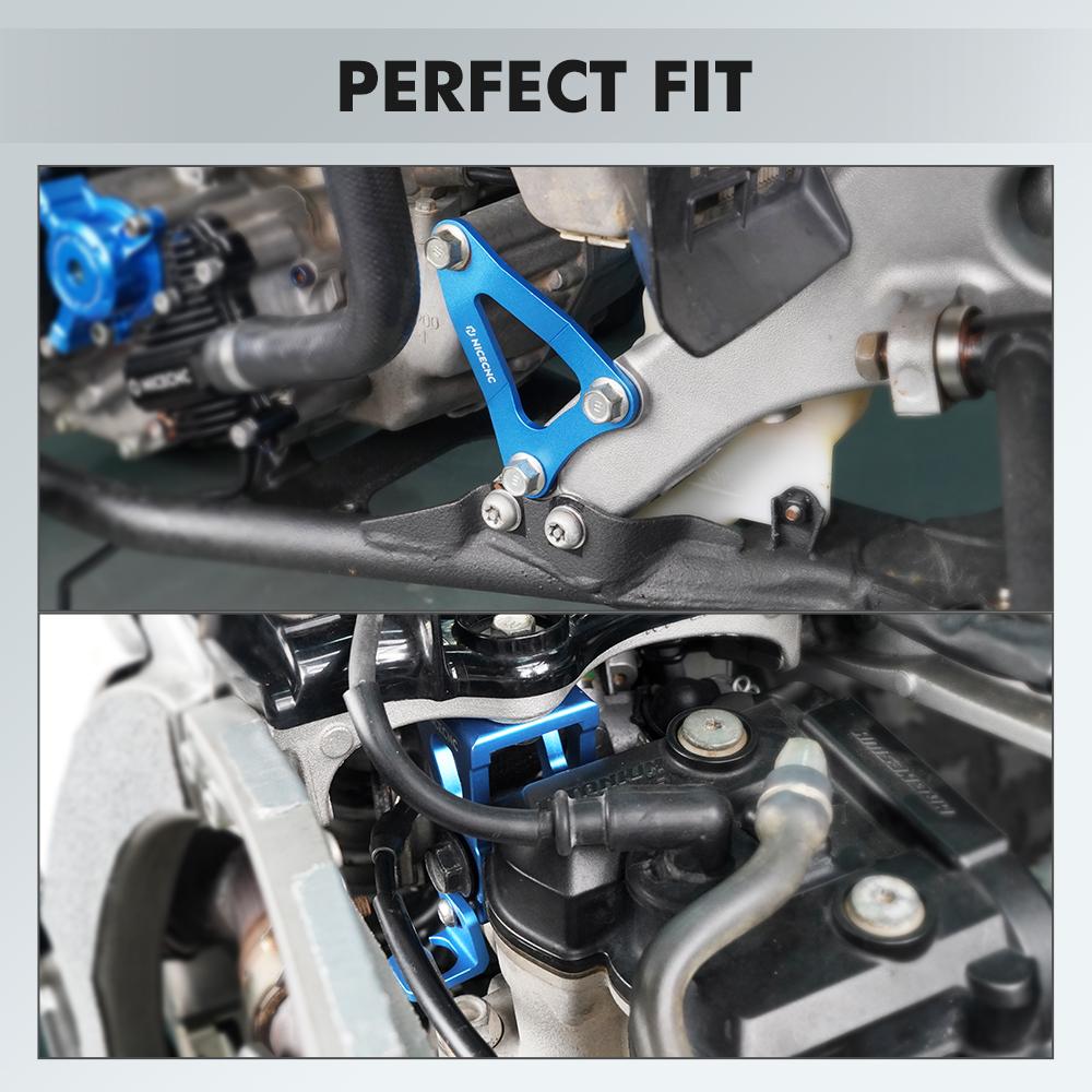 Кронштейн крепления двигателя NICECNC для Yamaha YFZ450R 2009-2024 YFZ450R SE 2015-2024 YFZ450X Алюминиевый