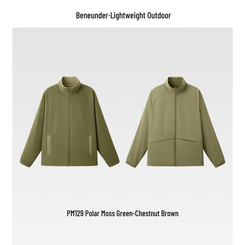 Мужская двусторонняя флисовая куртка Beneunder PM129