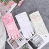 1pair Short Gloves Wedding Bowknot Gloves Princess Gloves Brief Paragraph Lady Gloves Dress Gloves