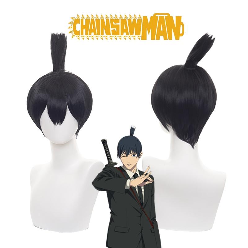 Hayakawa Aki Cosplay Wig Heat-resistant Synthetic Silk Fiber Natural Scalp