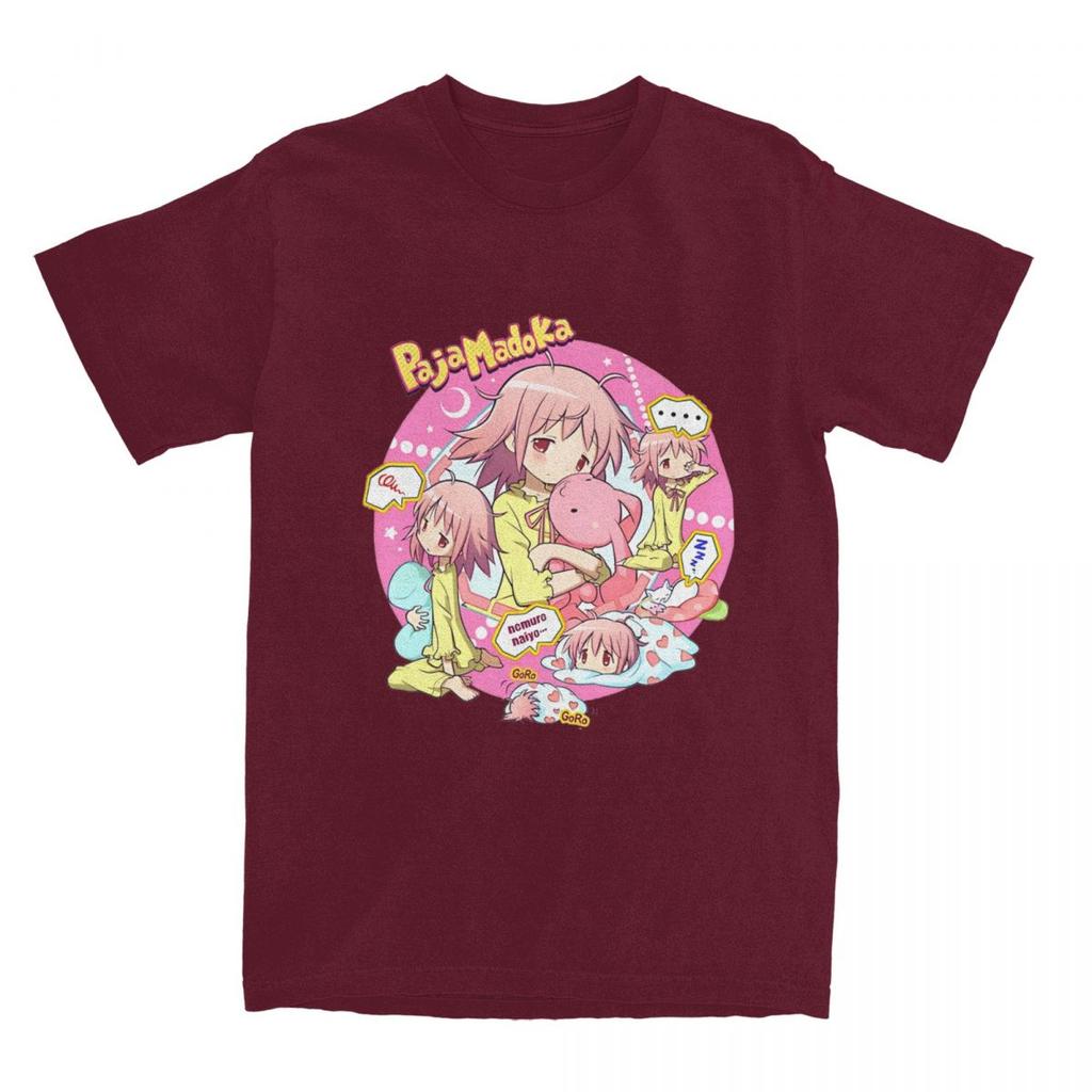 Футболка Paja Madoka Madoka Magica Anime Merch для мужчин и женщин, забавные летние топы из 100% хлопка