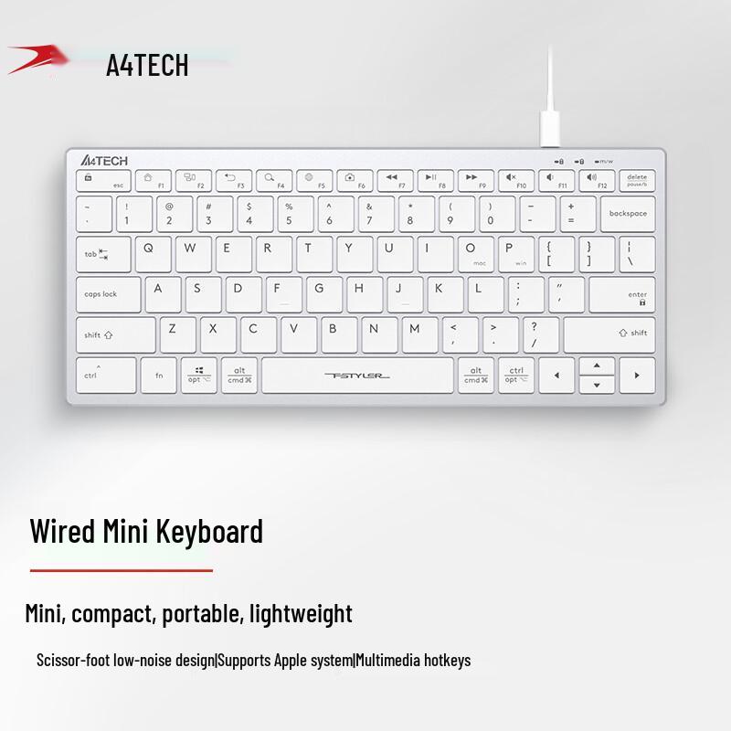 A4TECH FX51 Wired Portable Mini Keyboard