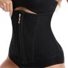 1PC Breathable Ultra-thin Adjustable 9-bone Zipper Double-layer Reinforced Abdominal Belt Women's Body Sculpting Waist
