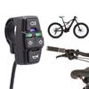 3 In 1 Electric Bike Scooter Lamps Horn Switches Motorcycles Head Light Turn Switches Signal Button for Scooter