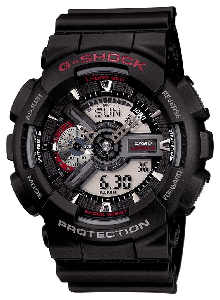 Часы черные [Casio] G-Shock [] GA-110-1AJF мужские
