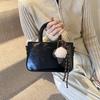 Ielgy Autumn Winter All-Match Fashion Cross-Body Portable Bucket Bag
