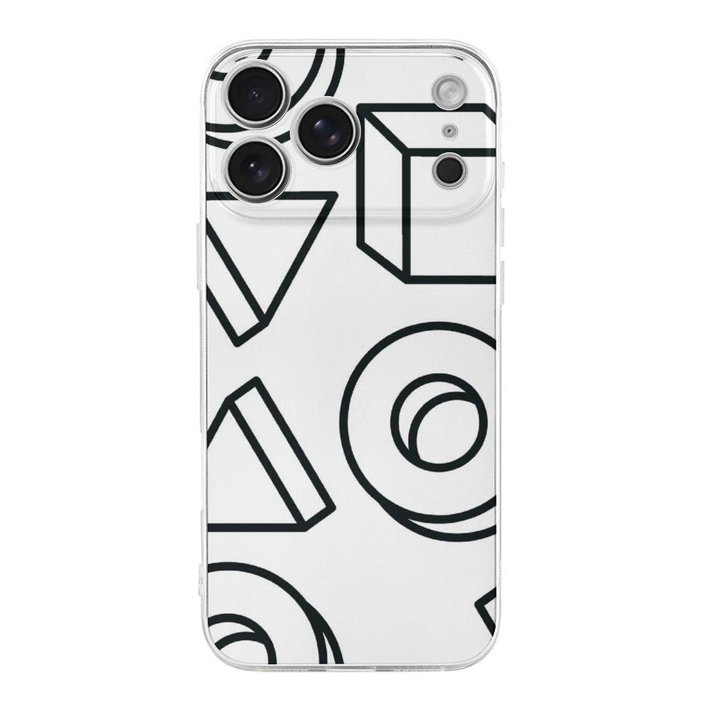 1 Pack For iPhone 17 Series TPU Phone Case Matte Grip-Friendly Glossy Design, Daily Protection