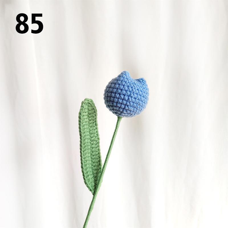 Подарок на День Учителя Подсолнух Вязаный Цветок Вязаный Цветок Ручной Работы Букет Домашний