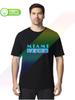 100% Хлопок Круглый Вырез Плотный Мужская Футболка Логотип Miami Vice Удобная S-xxxl Топы Футболки