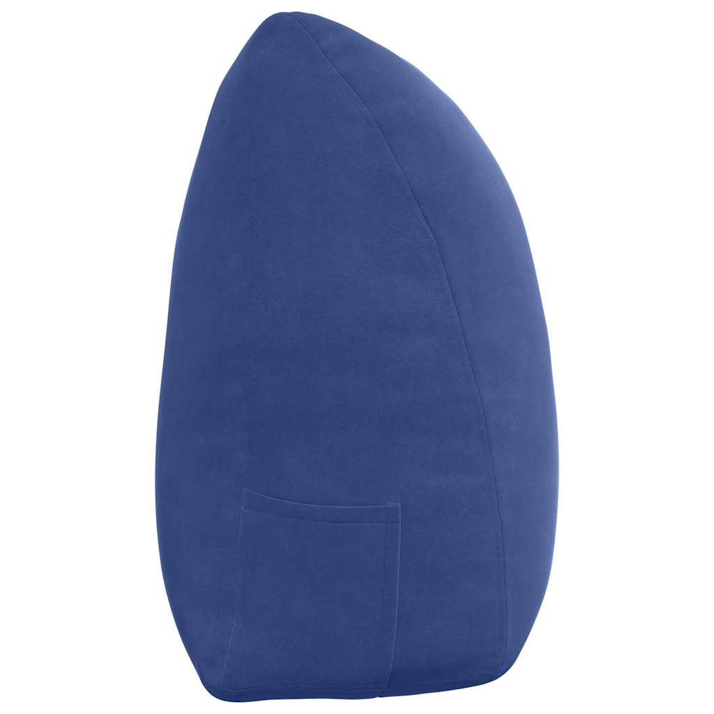 Back Pillow Police Blue 160 x 24 x 50 cm Velvet