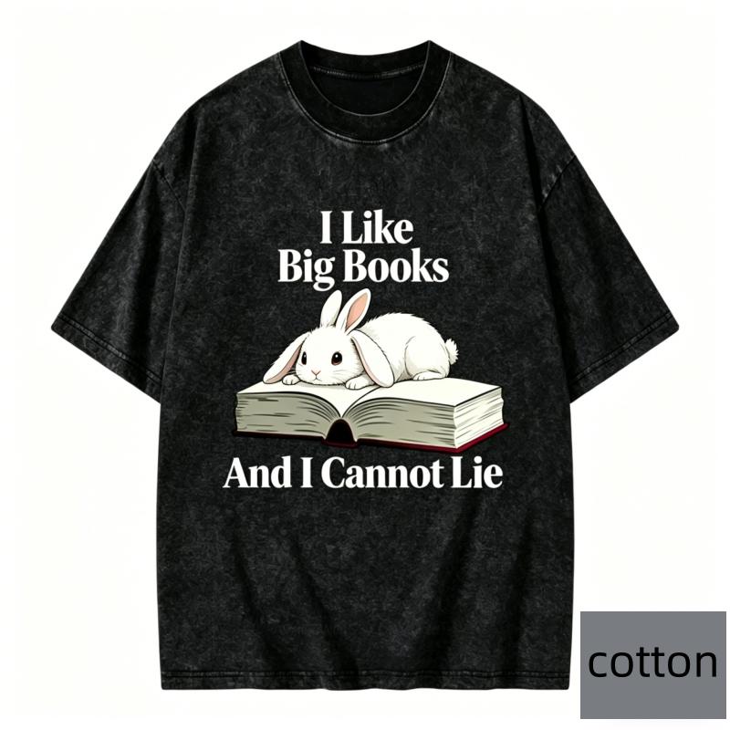 Oversize Humor Short Sleeves Tshirt I Cannot Lie Graphic Tee Vintage Washed Cotton Top Unisex Trendy Pure Cotton Casual Tee Y2k