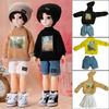 Gift Toys Kids Toy Top 1/6 Dolls Clothes Doll Sweatshirt Outfits Doll Shorts Skirt Handmade Hoodies
