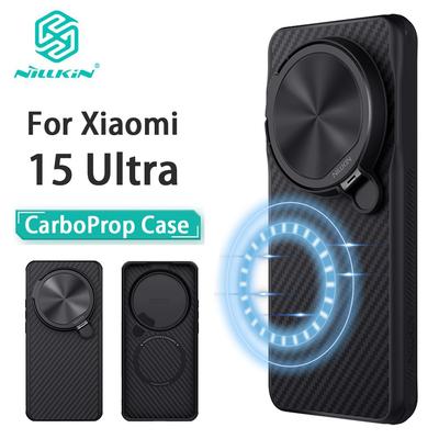 NILLKIN Для Xiaomi 15 Ultra Чехол для телефона CarboProp Магнитная защита камеры Задняя крышка для MI 15 Ultra