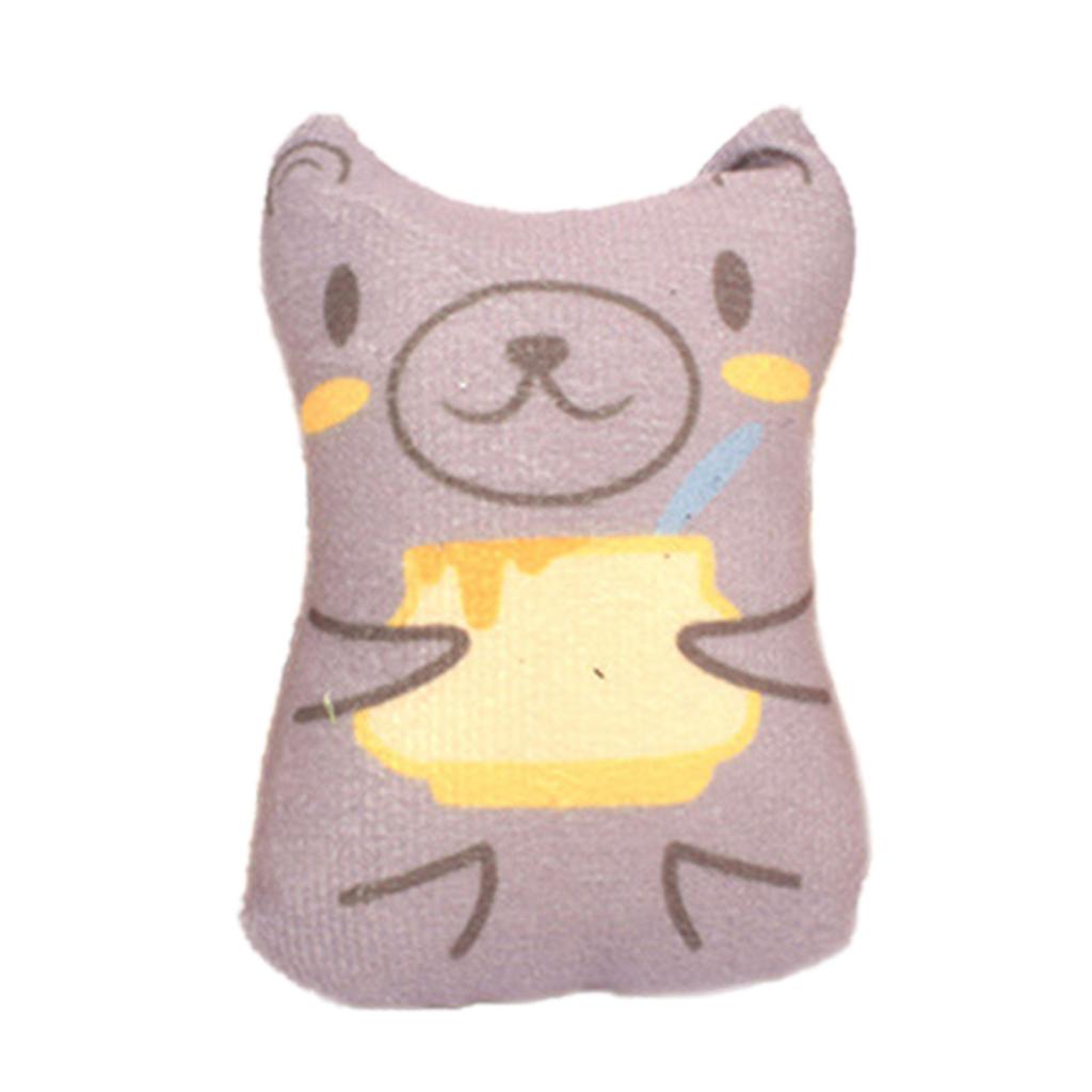 Мультяшные игрушки для котят Игрушка с кошачьей мятой Игрушка для кошек для котят Кошек Упражнения Идеально f