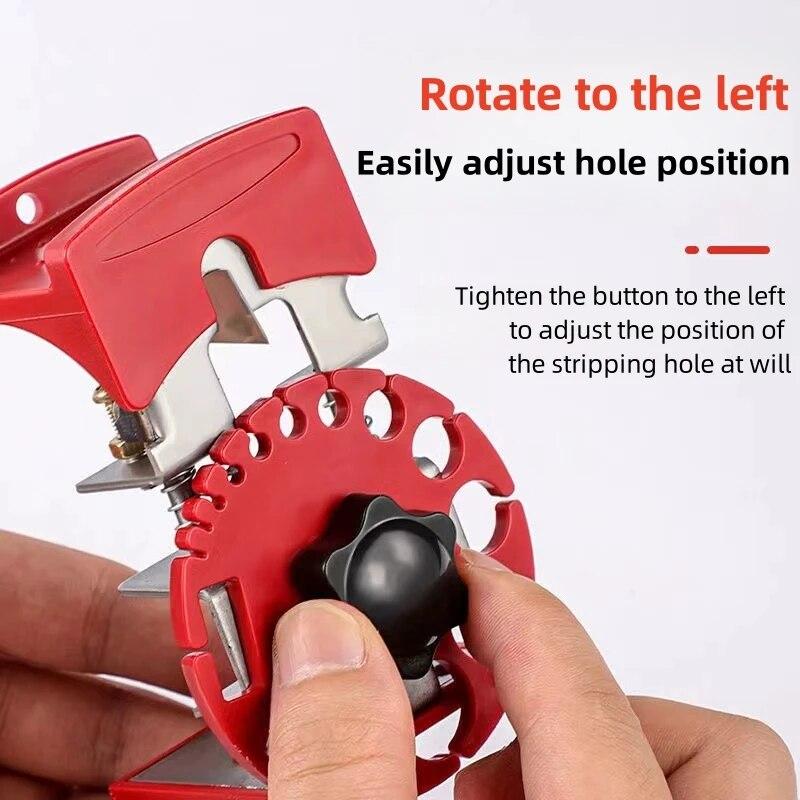 Universal Handheld Quick Stripper Electric Wire Stripper Machine Wire Cable Cutter Stripping Machine Pliers Tool With Blade