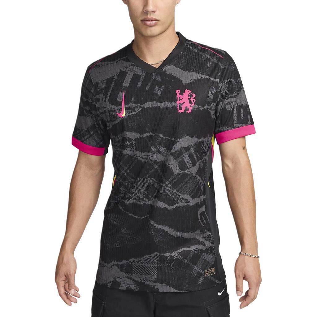 Nike Футбольная форма Челси 2024/25 Матчевая третья мужская Nike Dri-FIT Adv Футбольная Аутентичная футболка FQ2012-061