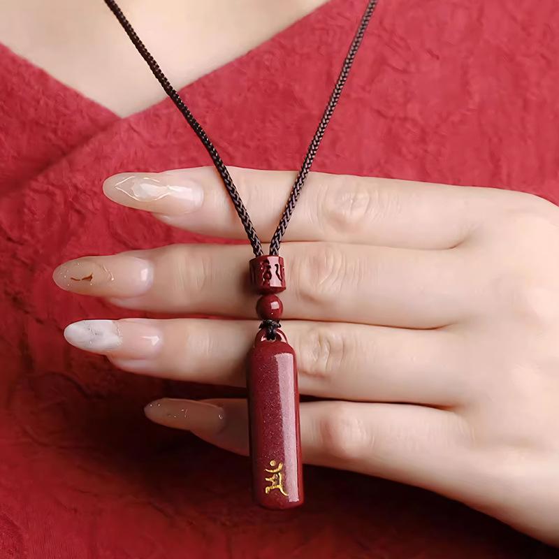 Брелок-талисман Двенадцать Знаков Зодиака с Буддой из киновари и Подвеска Мира для Мужчин и Женщин.