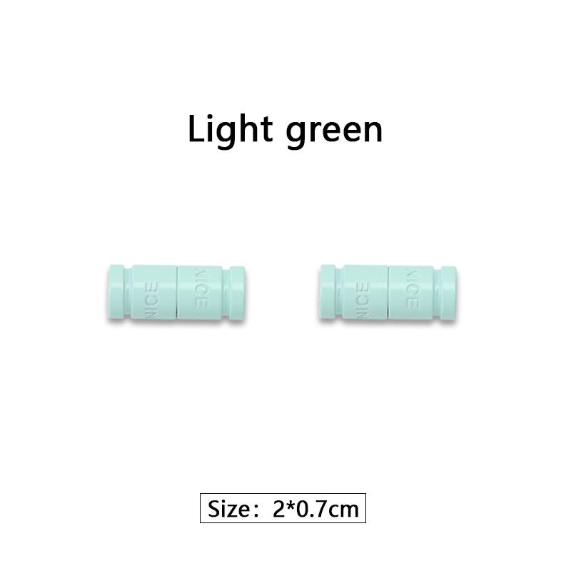 1 пара эластичных шнурков, красивые металлические капсульные замки-застежки, шнурки без завязывания, застежки, ленивые шнурки без завязывания, украшения, аксессуары для обуви