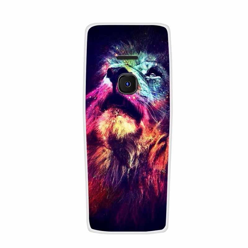 For Nokia 8210 4G Case Clear Painted Silicone Phone Cases for Nokia 8210 Cover Protective Coque for Nokia8210 Capas Bumper Coque