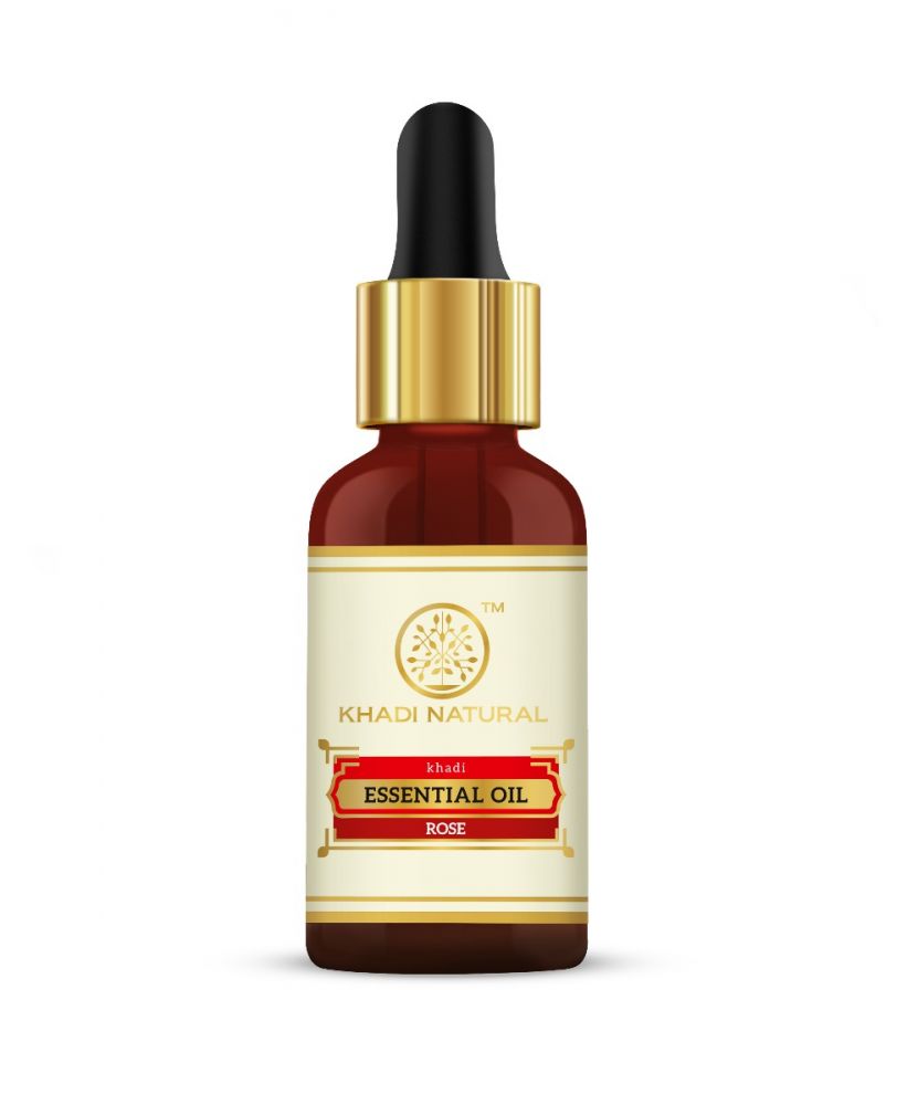 Эфирное масло Розы (15 мл), Essential Oil Rose,  Khadi Natural