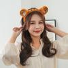 Plush Wash Face Female Hair Accessories Tiger Ear Headband Women Hair Band Korean Style Head Hoop