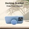 New Korea INS Style Macaron Color Silicone Round Pattern Strong Magnetic Griptok Bracket Desktop Holder For IPhone 17 Pro Max