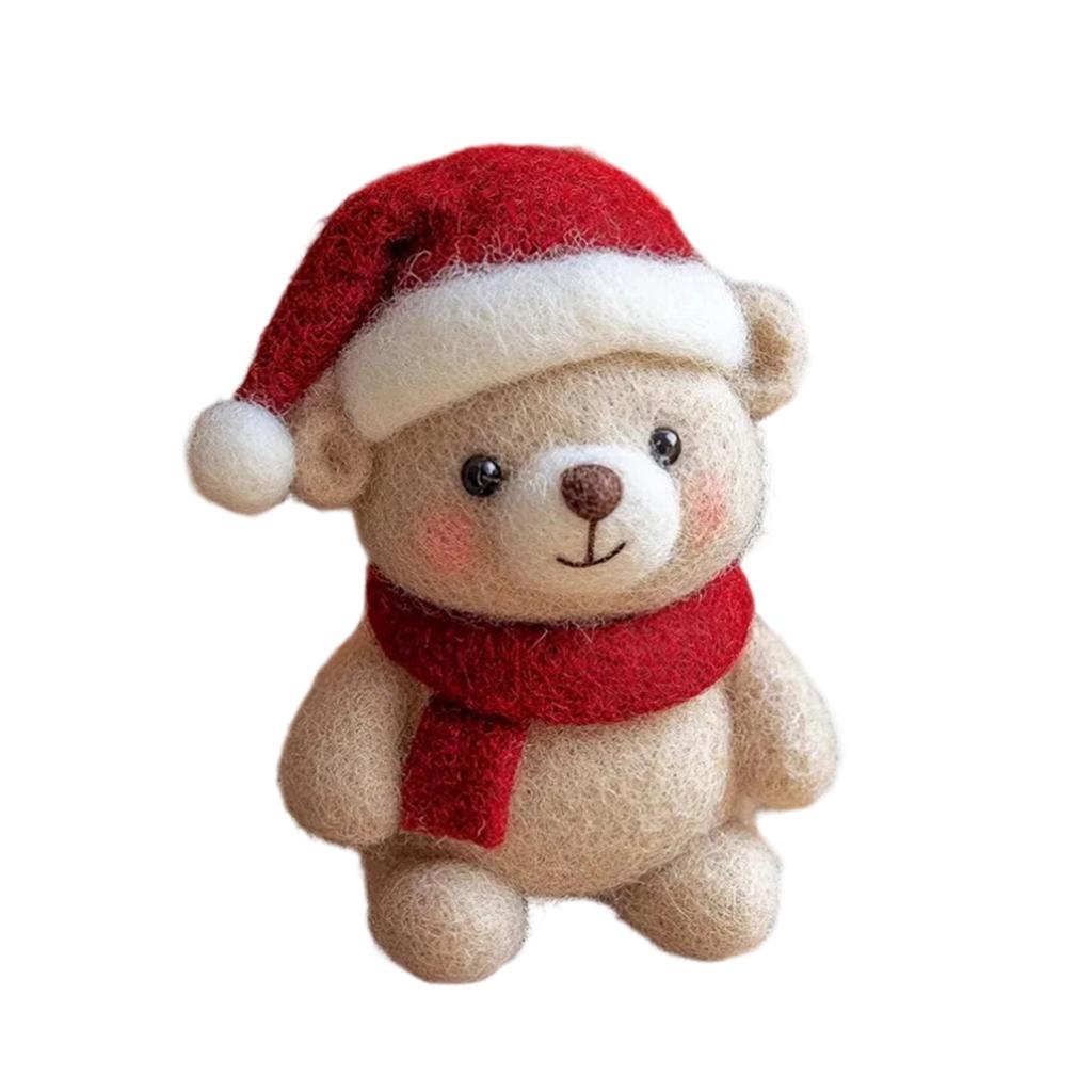 Christmas Ornaments, Handmade Wool Christmas Decor - Gift For Kids