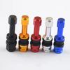 Metal Motorcycles Tubeless Aluminum Zinc Zinc Alloy Bikes TR48E Bolt-in Tire Valve Stems Valves Dust Caps
